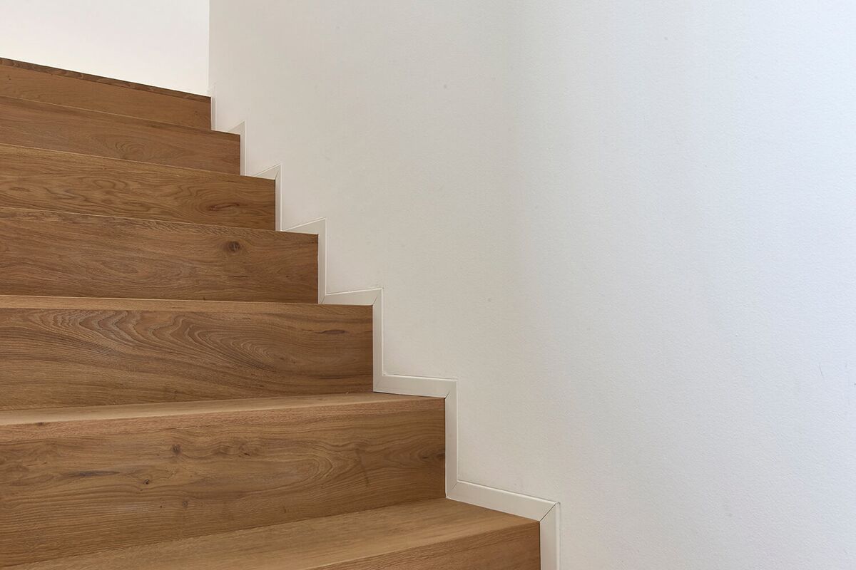 pur natur Dielen Eiche Massiv Natur 300 Treppe