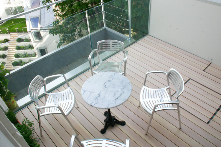 pur natur Terrasse Kollin
